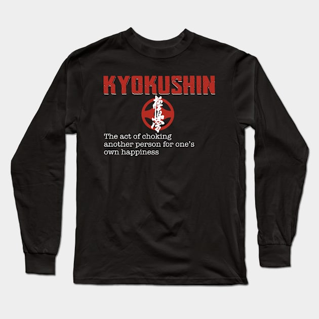 Kyokushin Definition Long Sleeve T-Shirt by Komlin